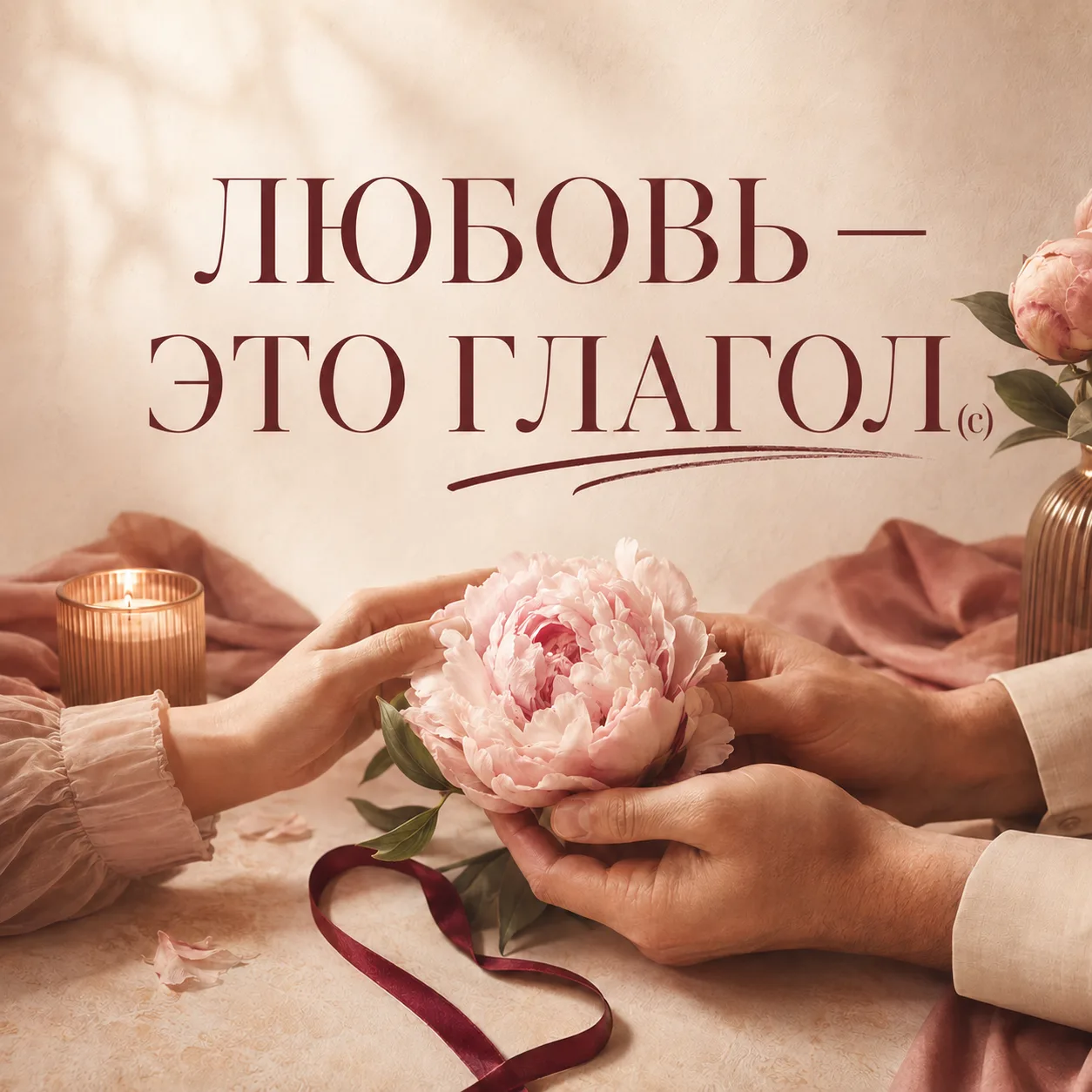 ЛЮБОВЬ - ЭТО ГЛАГОЛ (с)

В июле мы много говорили про отношения, конечно, тема безгранична и говорит