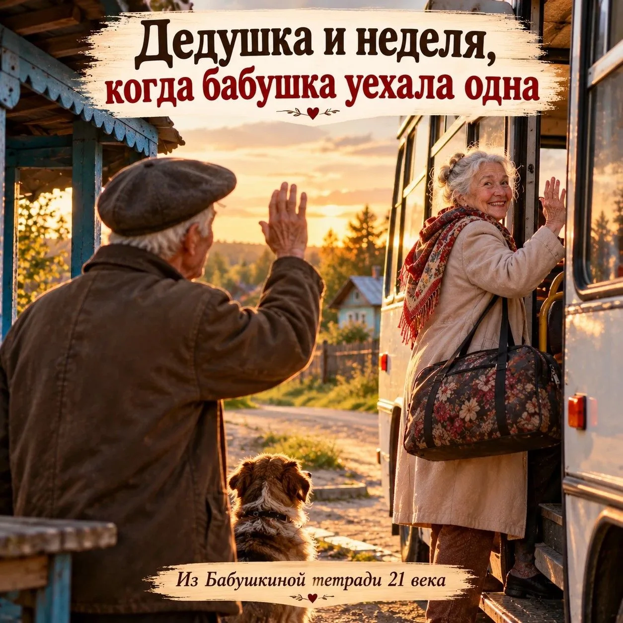 №84 — «ДЕДУШКА И НЕДЕЛЯ, КОГДА БАБУШКА УЕХАЛА ОДНА»
