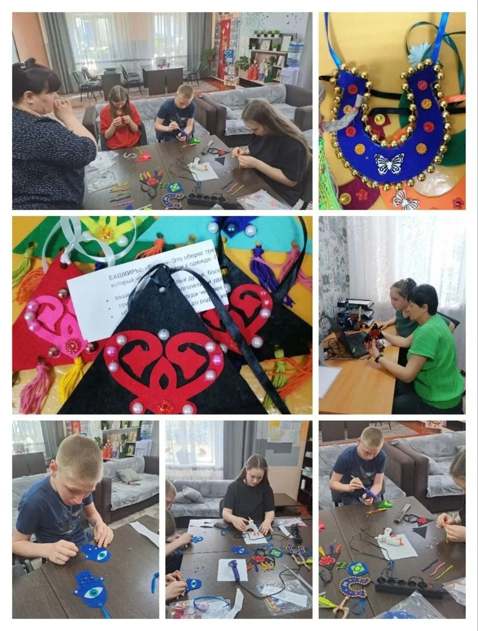 #ЦСПСиДТайшет 
#Единство_народов_Росси. #Обереги 
В год Единства народов России, воспитанники ОГКУСО