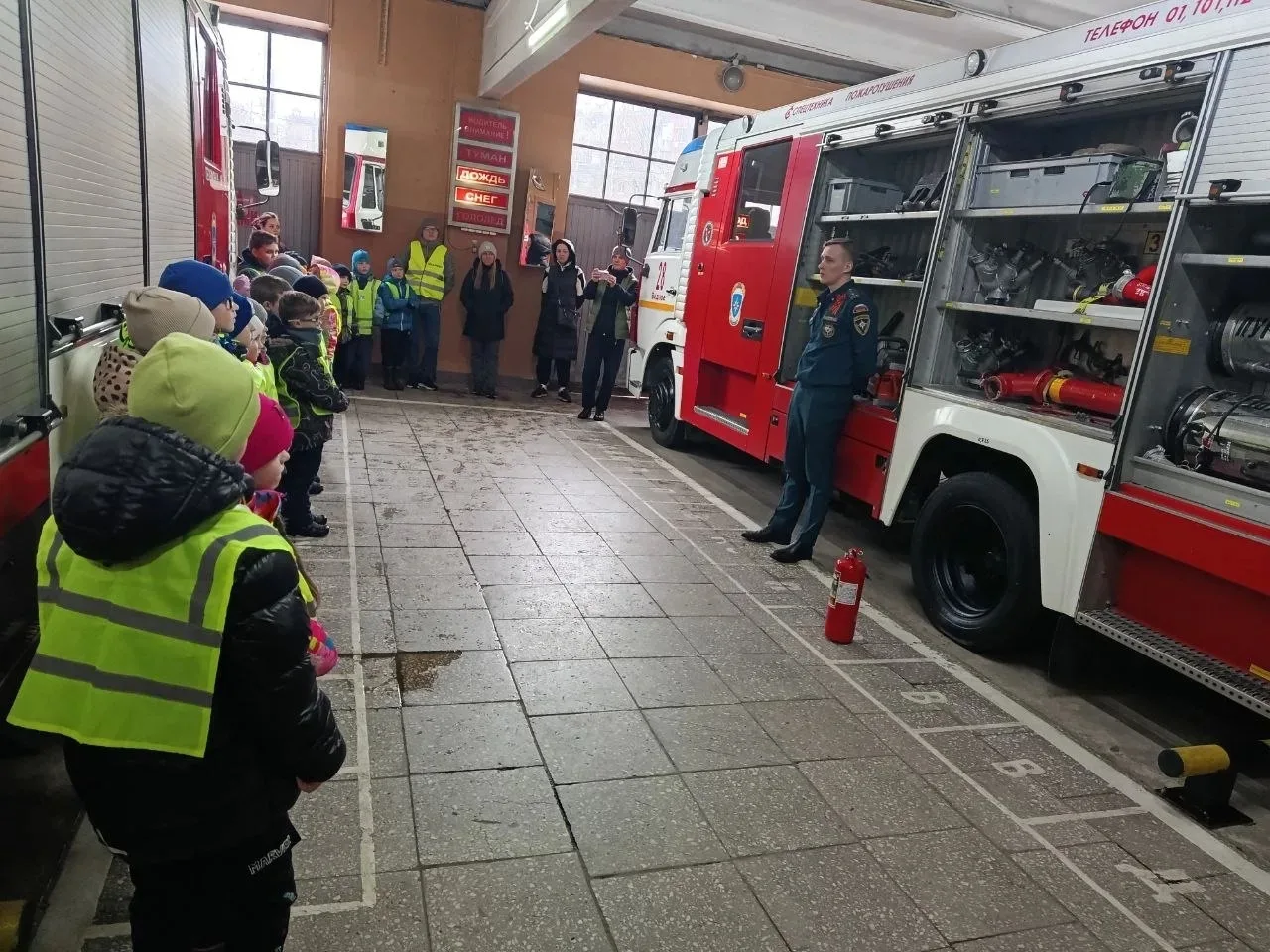 🚒 В рамках реализации регионального проекта «Предшкола: стандарт детского сада» на тематической неде