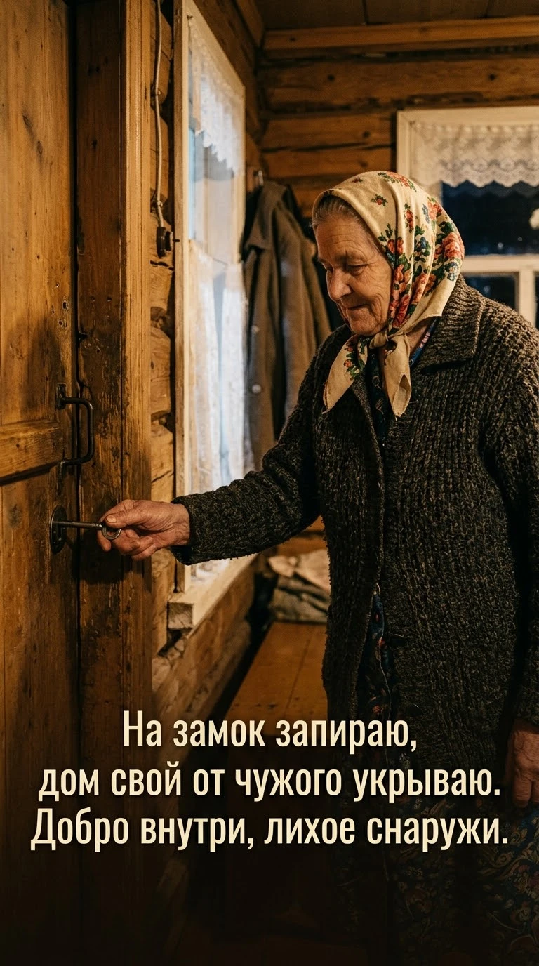 🚪 Верный замок: вечерний секрет домашней крепости ☁️