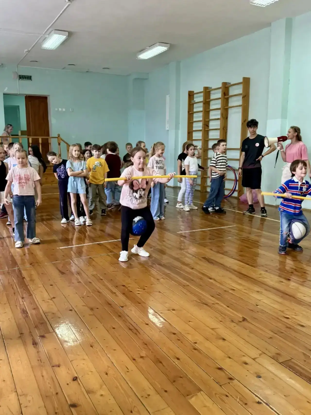 ☀ 15 июня в пришкольном лагере «Радуга» для самых юных спортсменов — 1 и 2 отрядов — прошло невероят