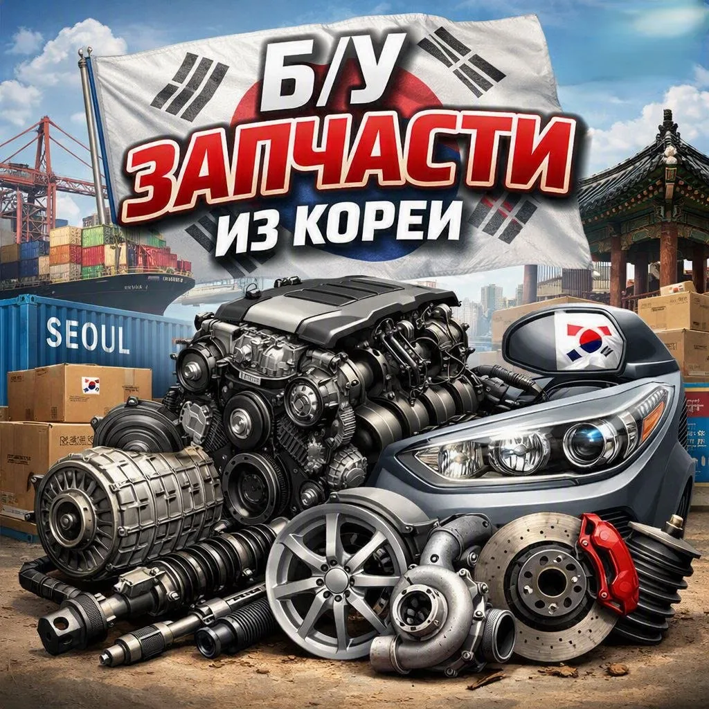 🔧 Б/У запчасти из Южной Кореи
