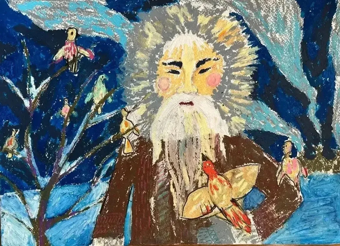🎉 У нас потрясающая новость! 

Савва Н. из 3 «Г» класса — победитель конкурса АРТакиада по изобрази