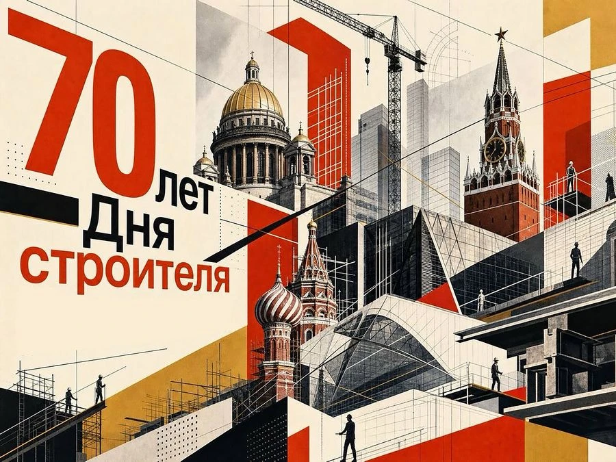 👷 Фонд капитального ремонта поздравляет работников и ветеранов строительной отрасли с ...