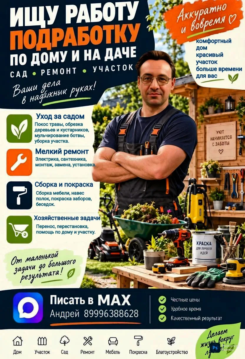 🔧 По дому и участку