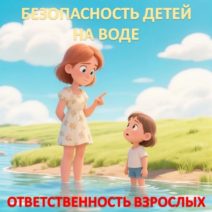 Уважаемые родители!

Лето — прекрасная пора для отдыха у воды, но она требует повышенной ответственн