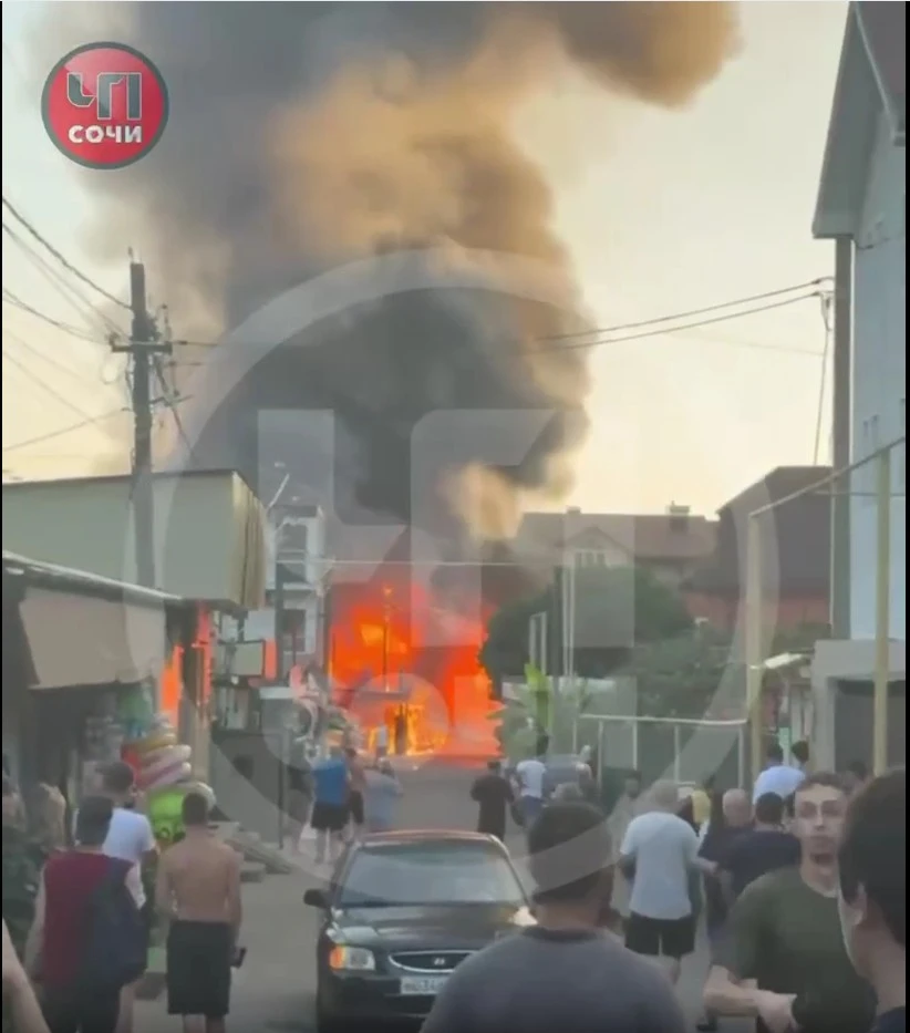Пожар в Лазаревском — напоминание об опасности!