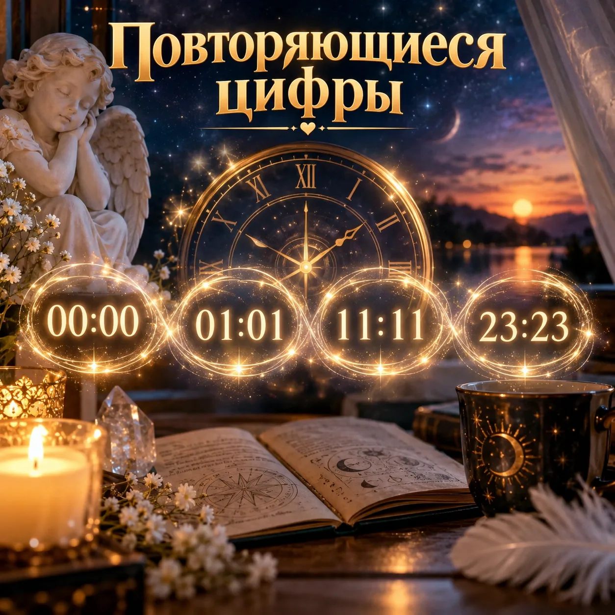 Сегодня я хочу поговорить о знаках. О тех самых повторяющихся цифрах, которые мы всё ча...