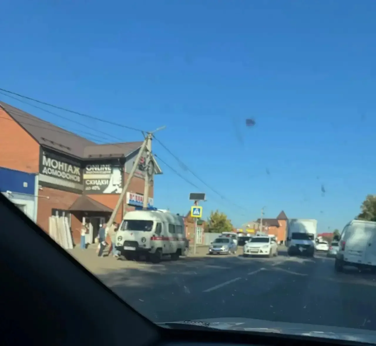 ❓У Тихой прохлады сбили пешехода на зебре.