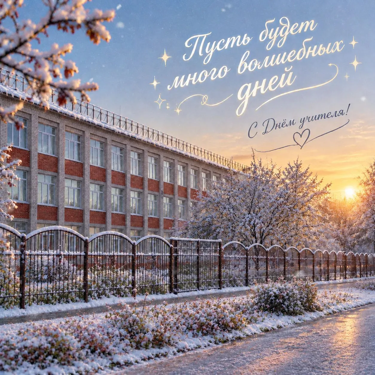 🎉 Сегодня — День учителя! 🎉