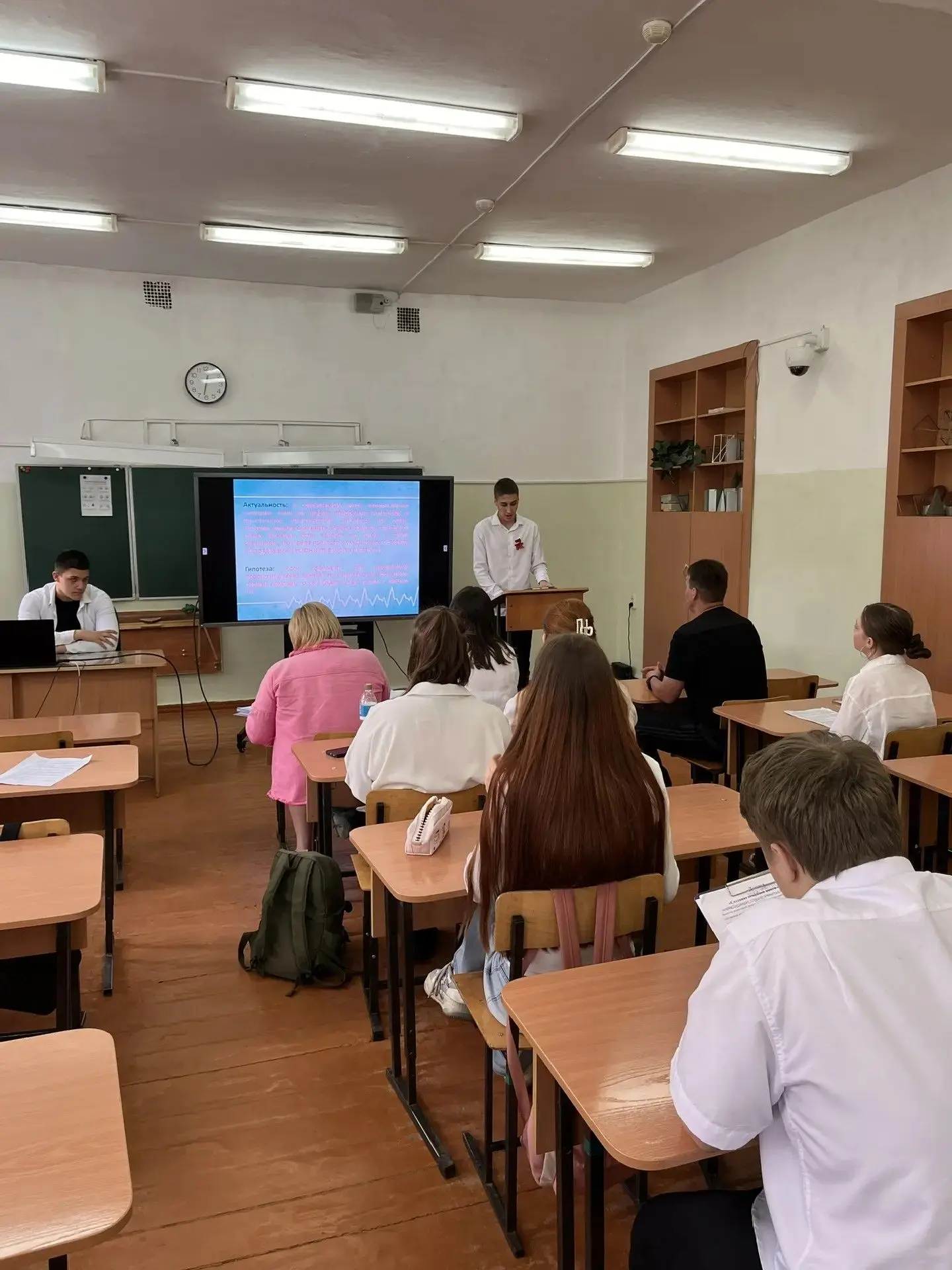 🎓 7 мая в нашей школе прошла защита индивидуальных итоговых проектов среди учеников 10...