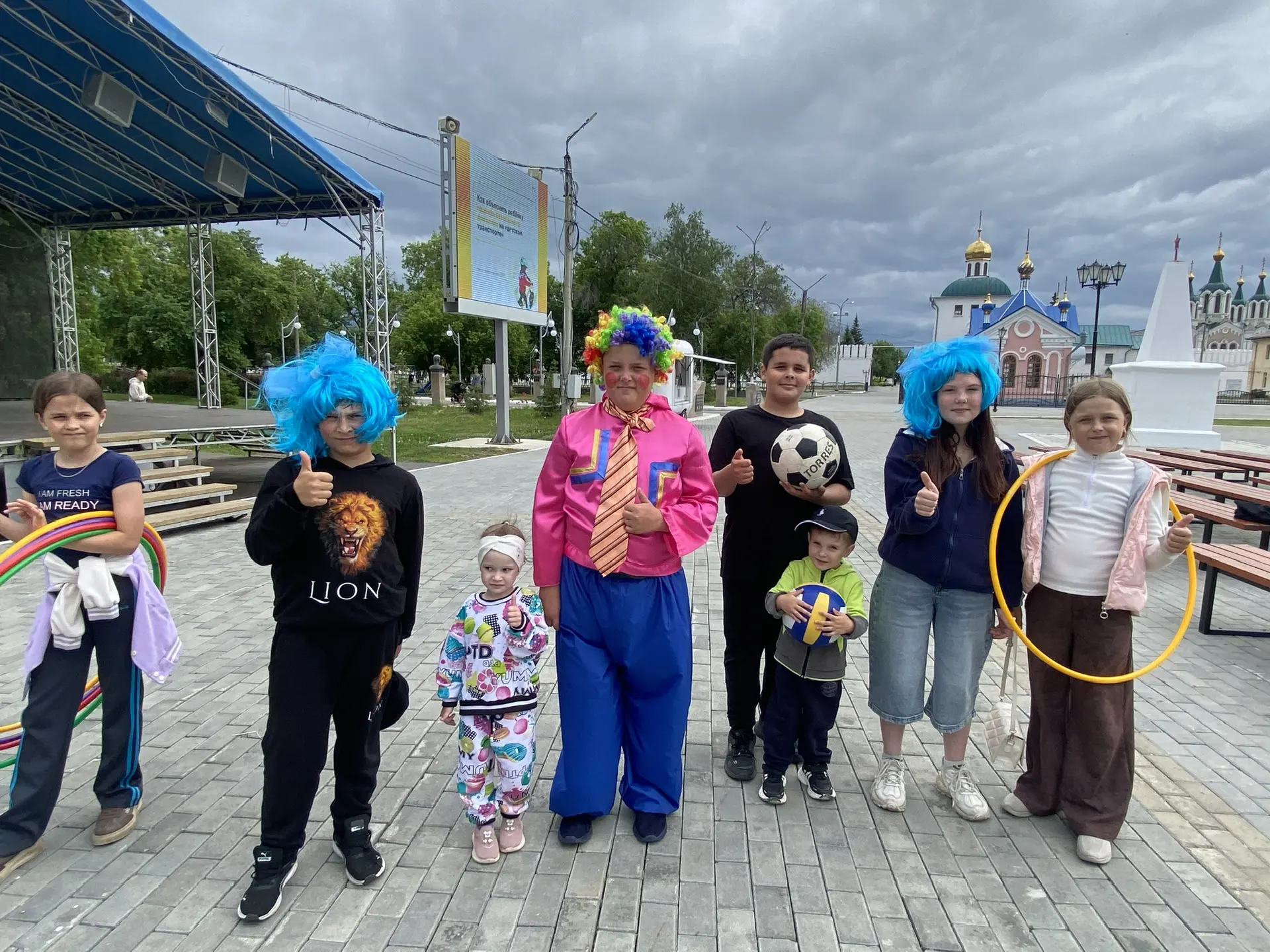 👍Сегодня на Успенской площади было жарко! ☀️🎉