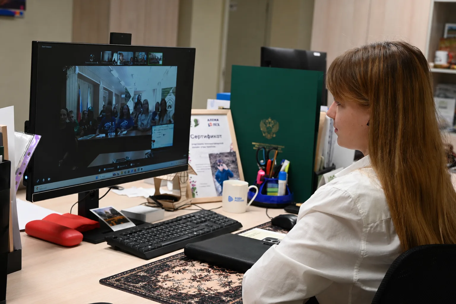 ✍️«Херсонское школьное лесничество «Леснички» подключилось к телемосту на слёте «Подрост»»