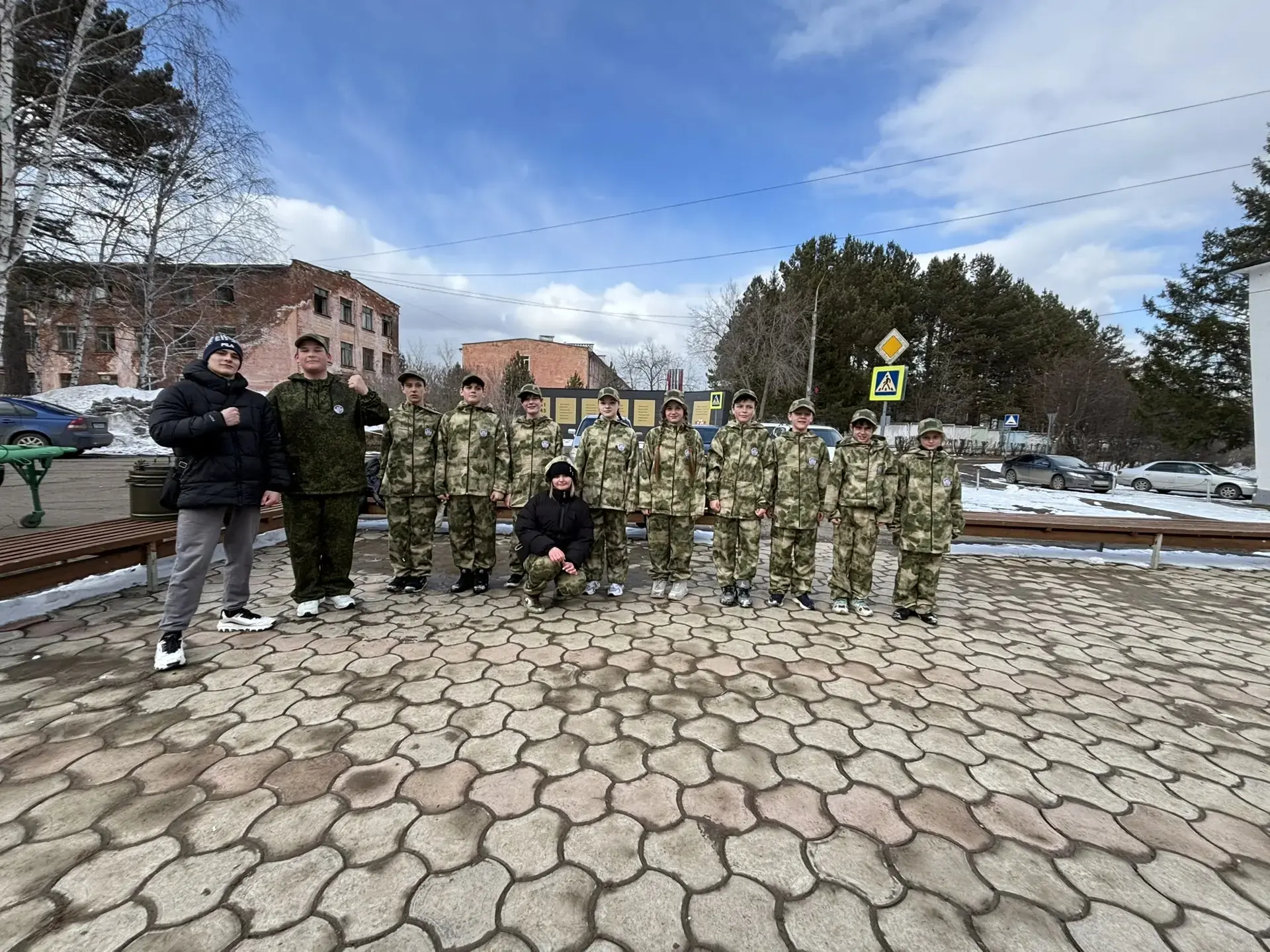 Наши шестиклассники на «Зарнице 2.0»!