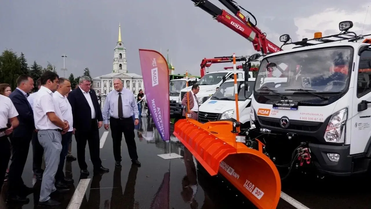 🚛 Техника Завода КДМ на презентациях в Туле и Воронеже