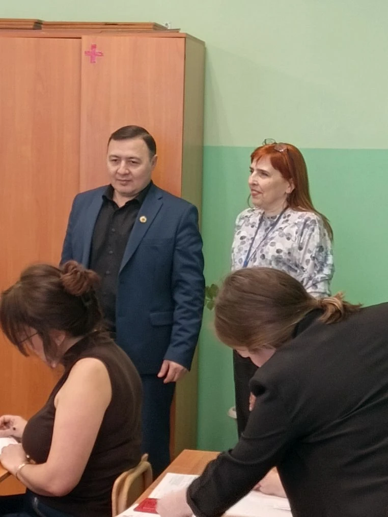 Родители города Стерлитамак приняли участие во  Всероссийской акции «Сдаём вместе. День сдачи ЕГЭ ро