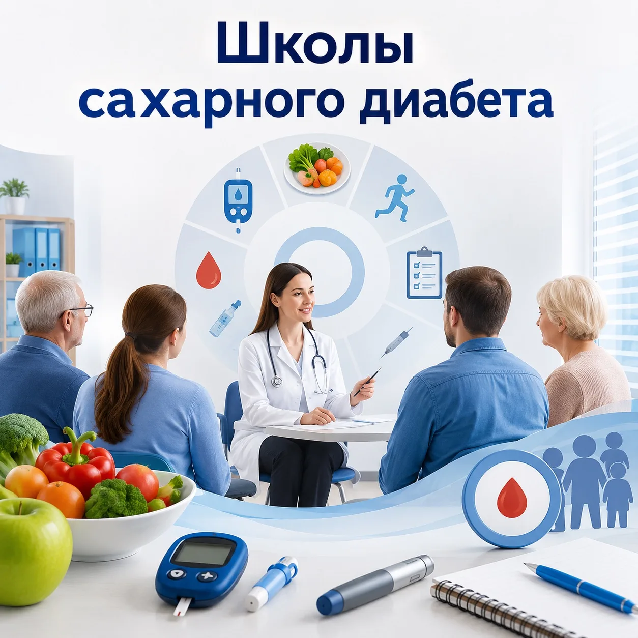 Сахарный диабет — хроническое заболевание, которое требует постоянного контроля 🚨