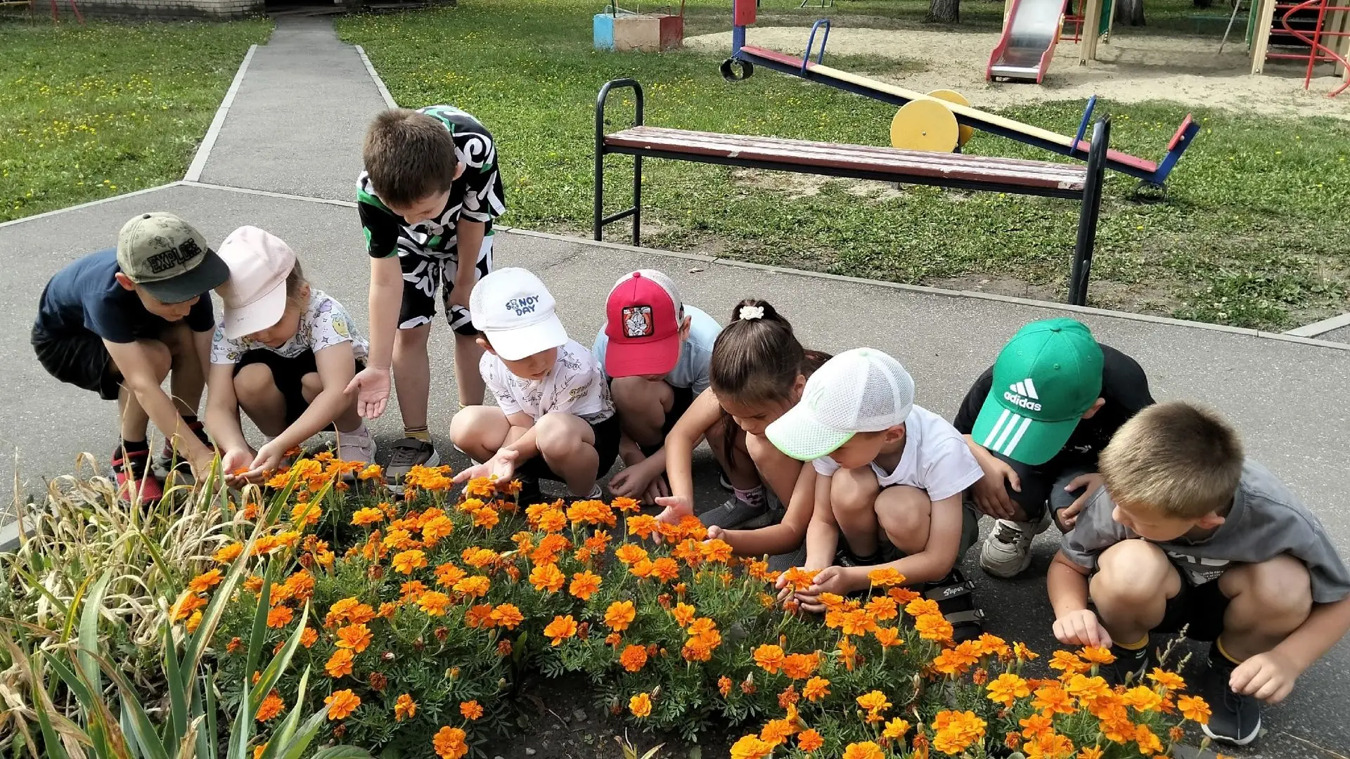 Наблюдение за цветами🌸 на прогулке в детском саду — это эффективный метод экологическо...