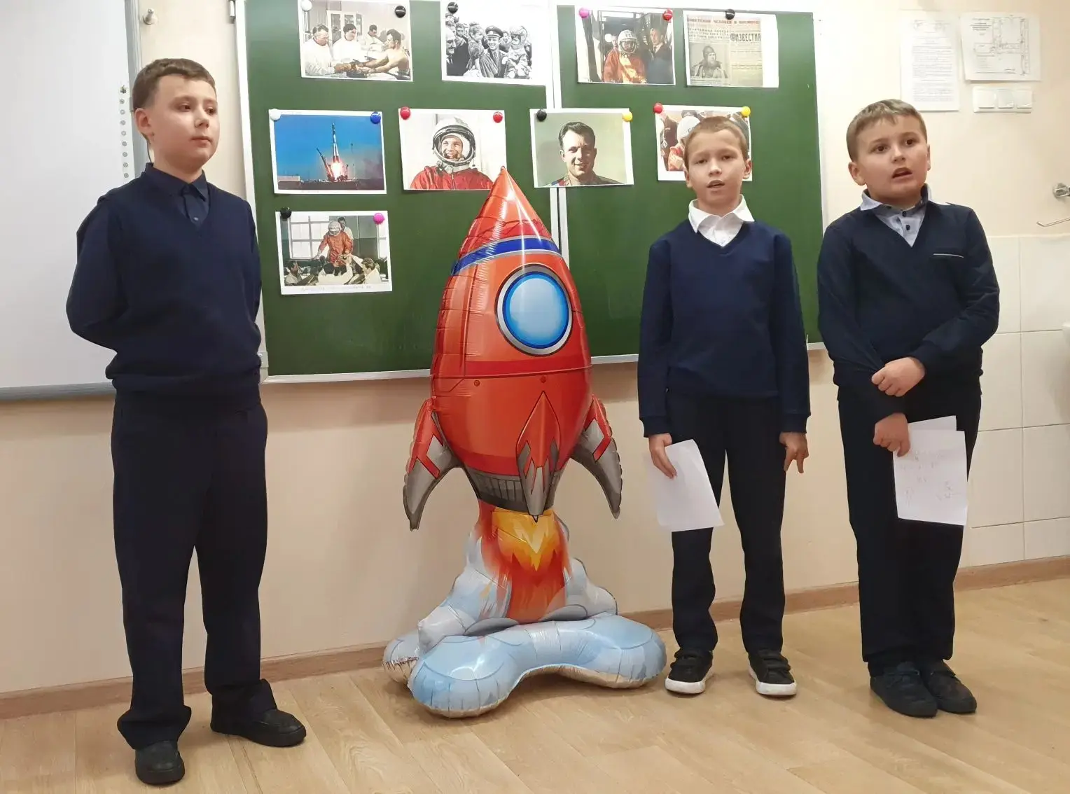 🛰 В преддверии «65-летия первого полёта человека в космос» третьеклассники защитили интересные проек