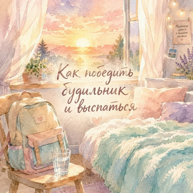 🌞Как легко просыпаться по утрам
