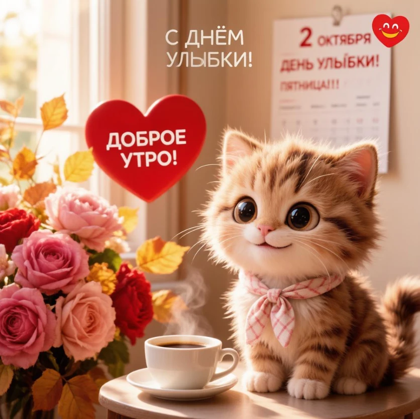 Доброе утро! 🌸❤😊✨
