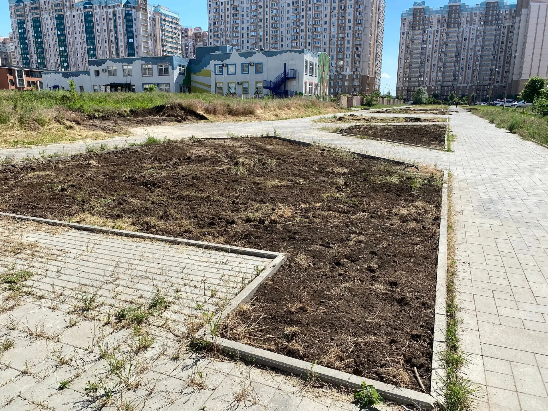 Левенцовские активисты не отдыхают. 

✅Нужно подготовить участки для осенних посадок. Как раз недавн