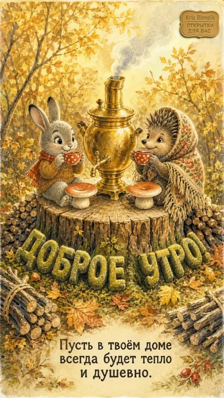 🥰 Оставляйте реакции, если понравилась открытка и делитесь с близкими ❤️
