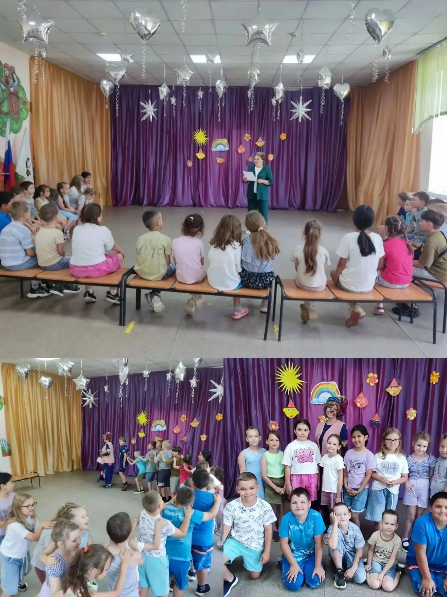 01.07.2026 года в нашей школе состоялось открытие 2 смены  лагеря дневного пребывания.
Открытие смен