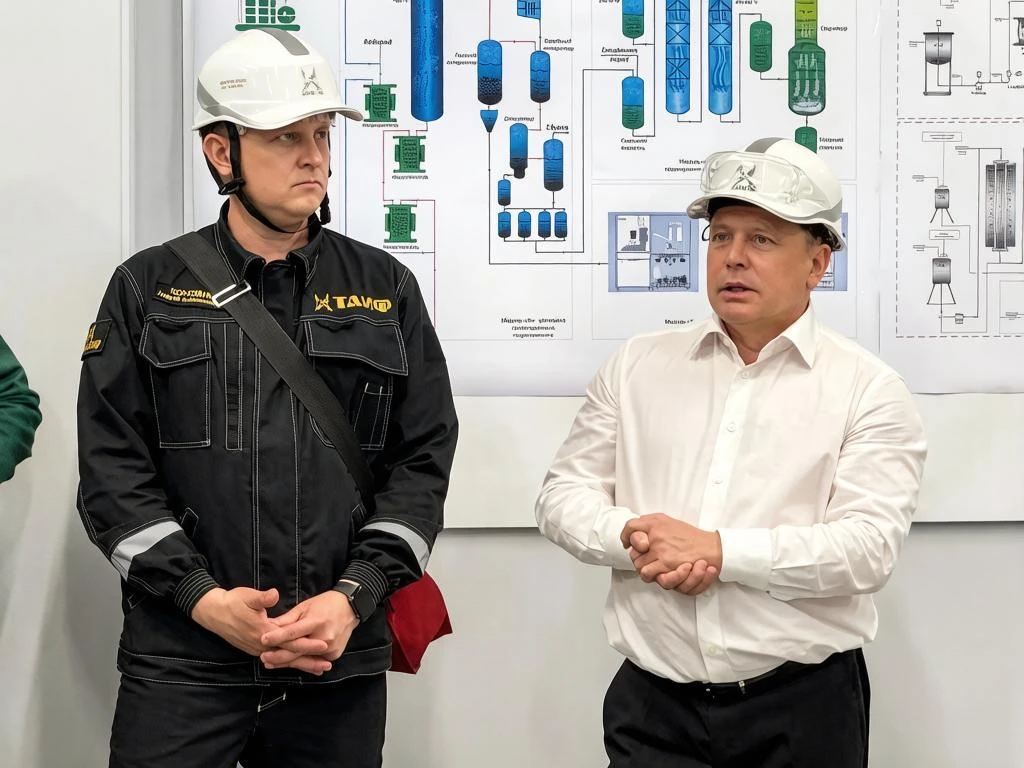 Серия встреч сегодня продолжилась на предприятии «ТАИФ» в Нижнекамске