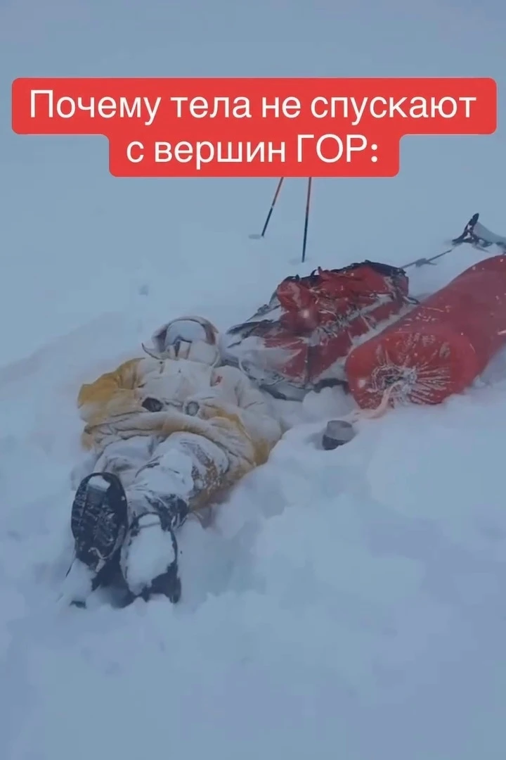 Когда люди погибают в высокогорных районах — будь то Эверест, Аннапурна или Казбек — их...