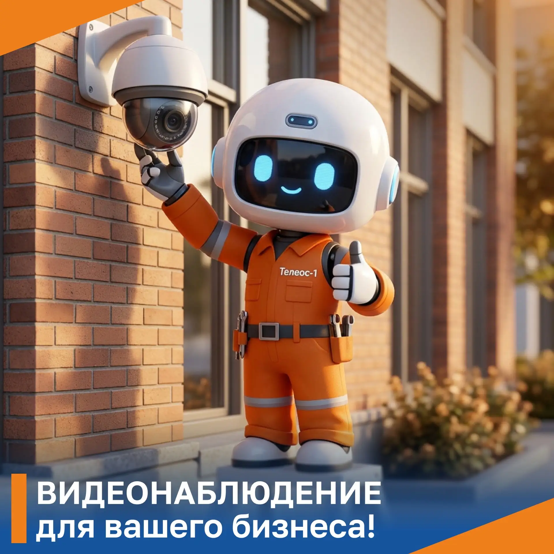 Безопасность с «Телеос-1» — профессионально и надежно 📹