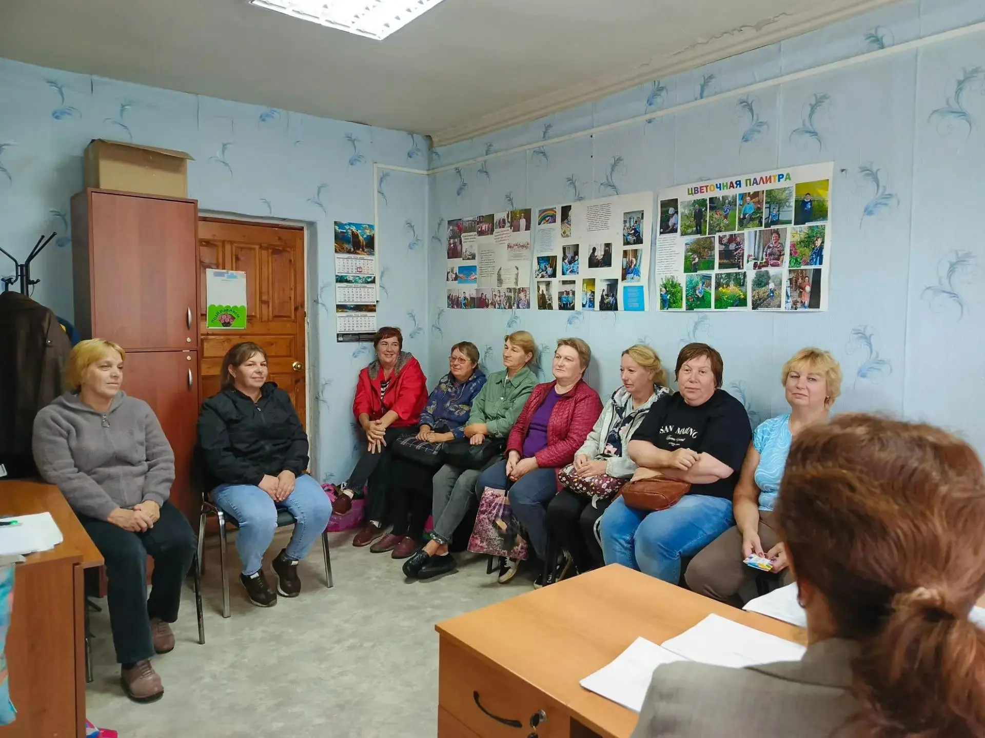 🟠На еженедельной планёрке социальных работников прошёл приём отчётов за месяц, обсужда...