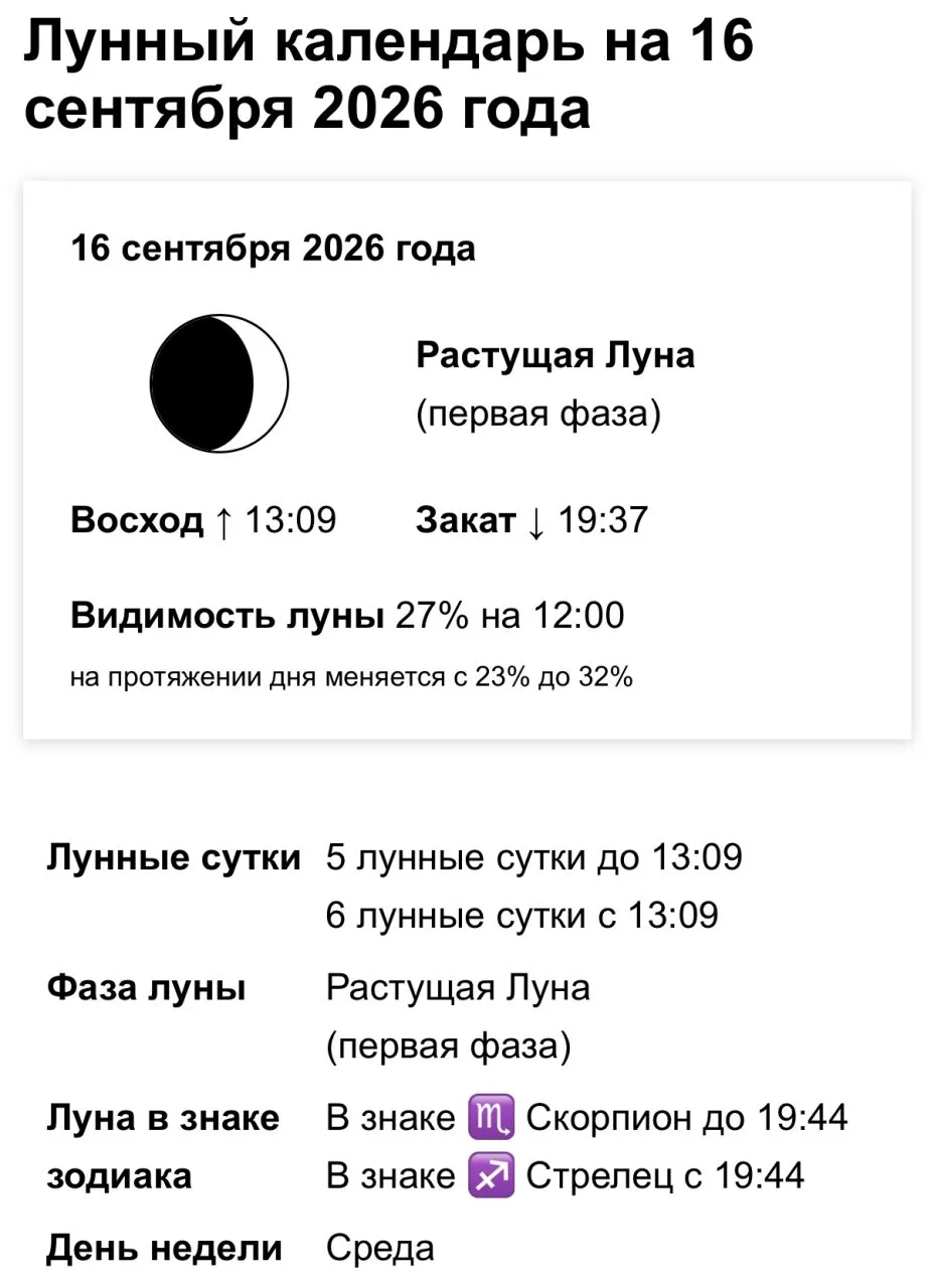 🌟 6 лунные сутки – один из самых благоприятных дней первой фазы Луны. В этот период уд...