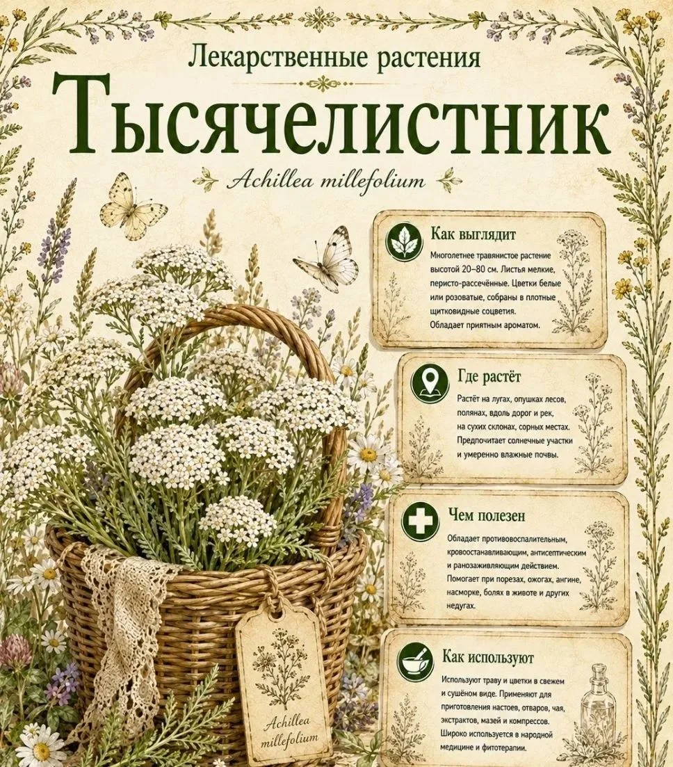 Интересные факты о лекарственных растениях