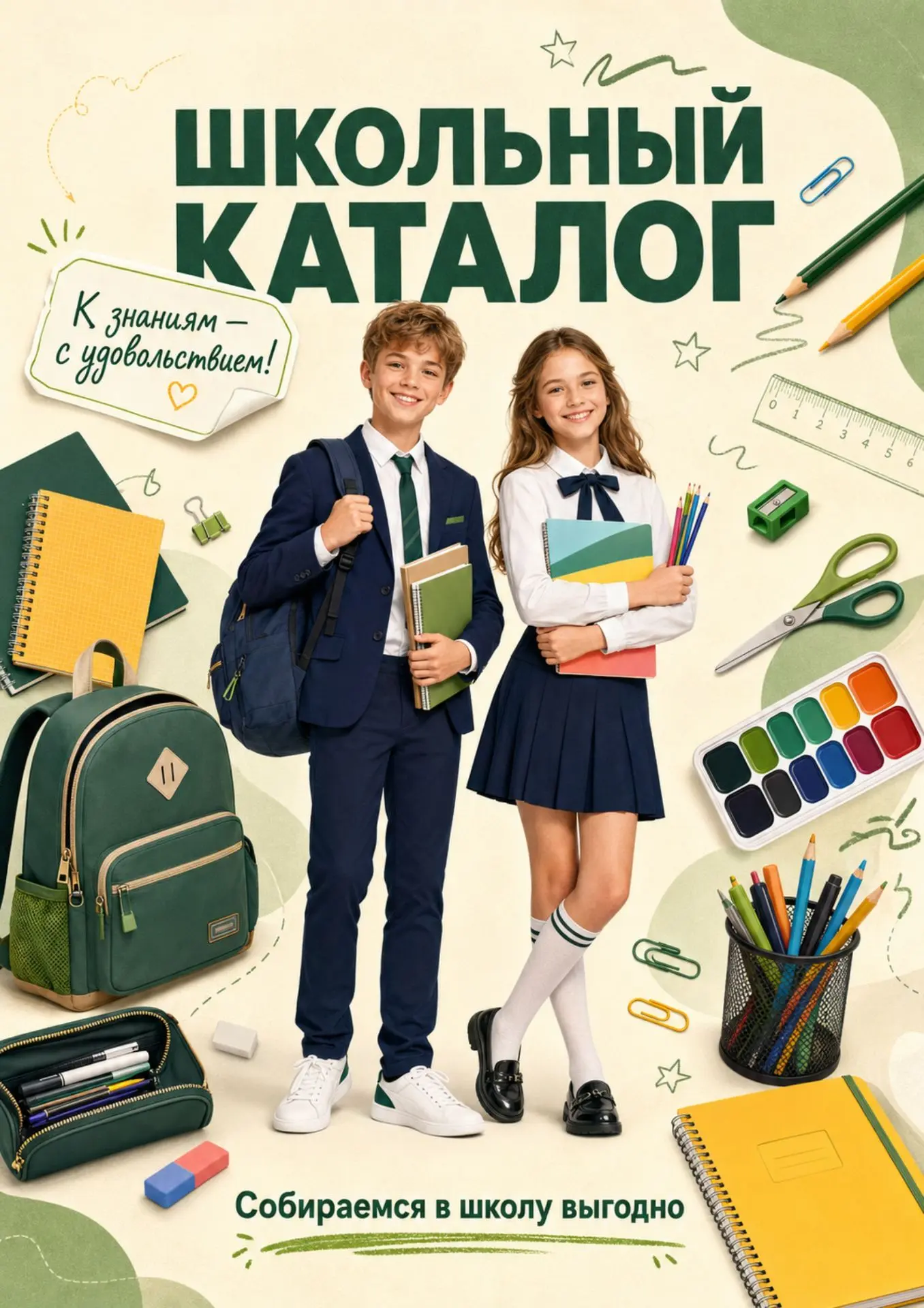 🎒 Собираемся в школу вместе с «Находкой»!

Новый каталог школьных товаров уже здесь. В нём собрали 