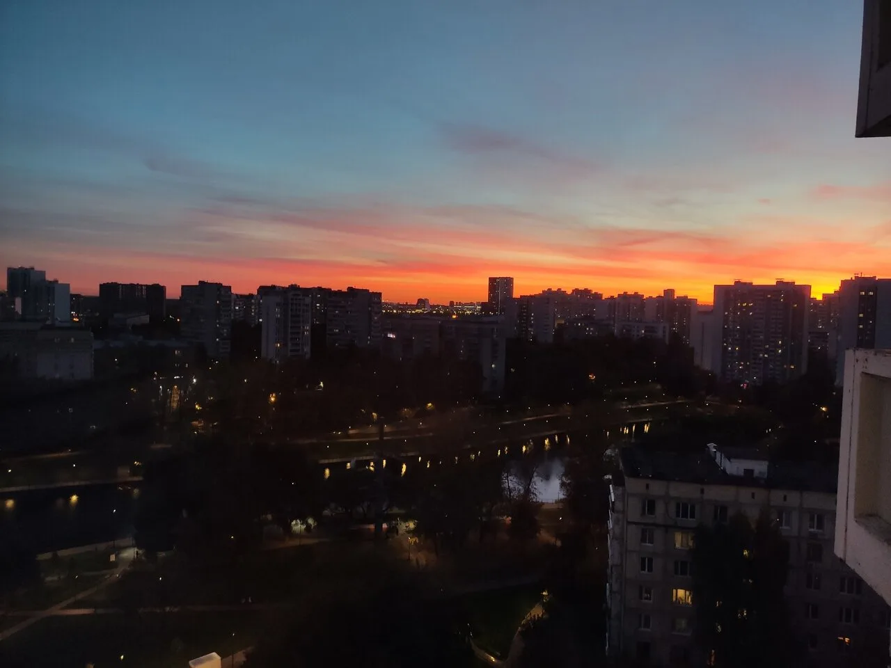 Ещё немного вчерашнего шикарного заката 🔥