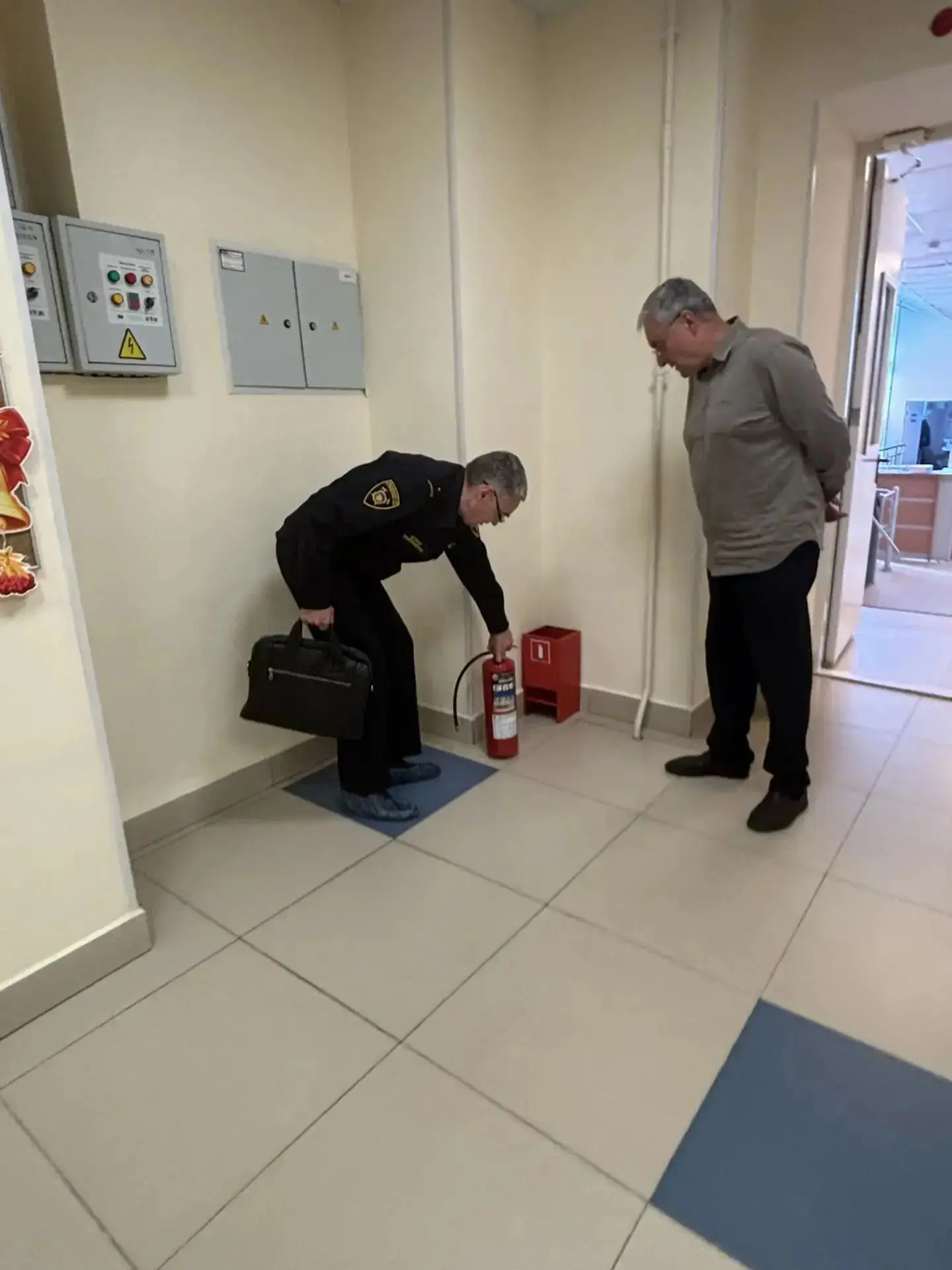 🚨 В школе прошла учебная эвакуация