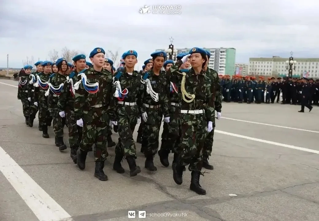 9 мая в Якутске состоялся торжественный военно-патриотический парад, посвящённый 81-й годовщине Побе