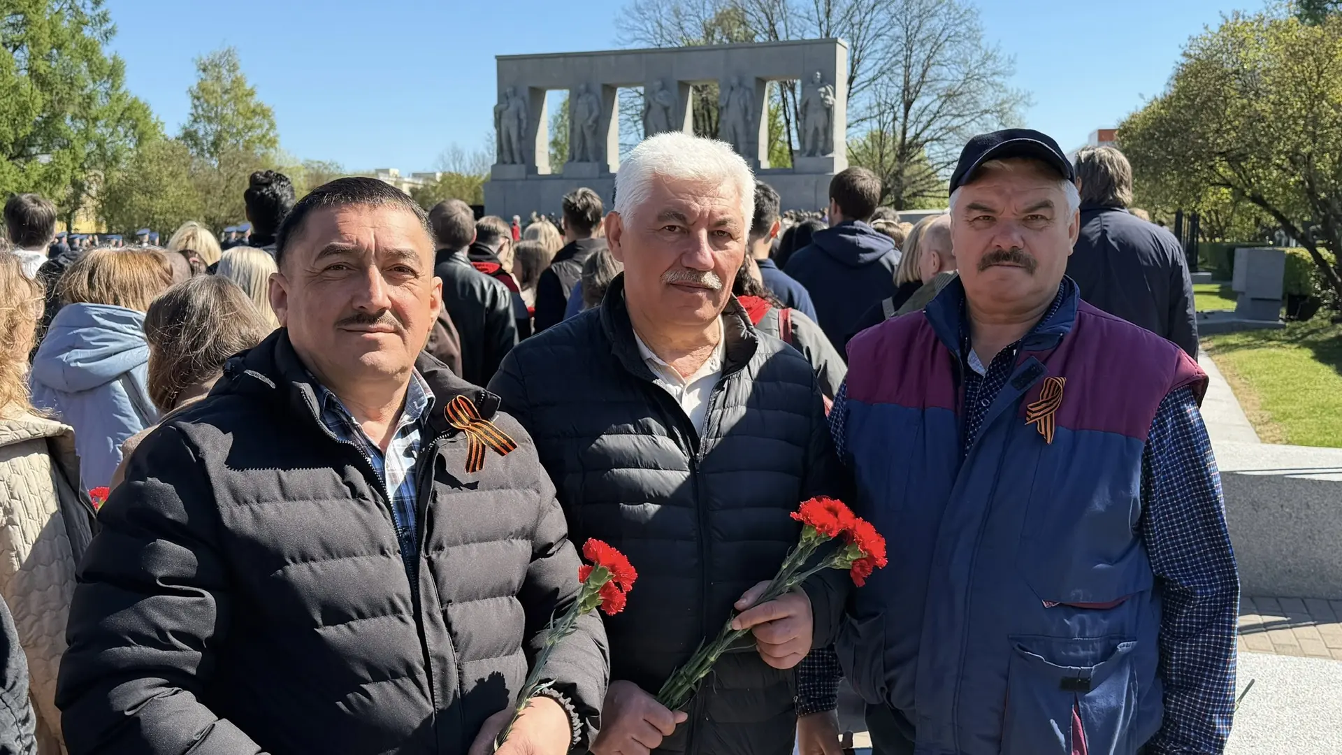 Сегодня на Серафимовском кладбище прошла торжественно-траурная церемония, посвященная 8...