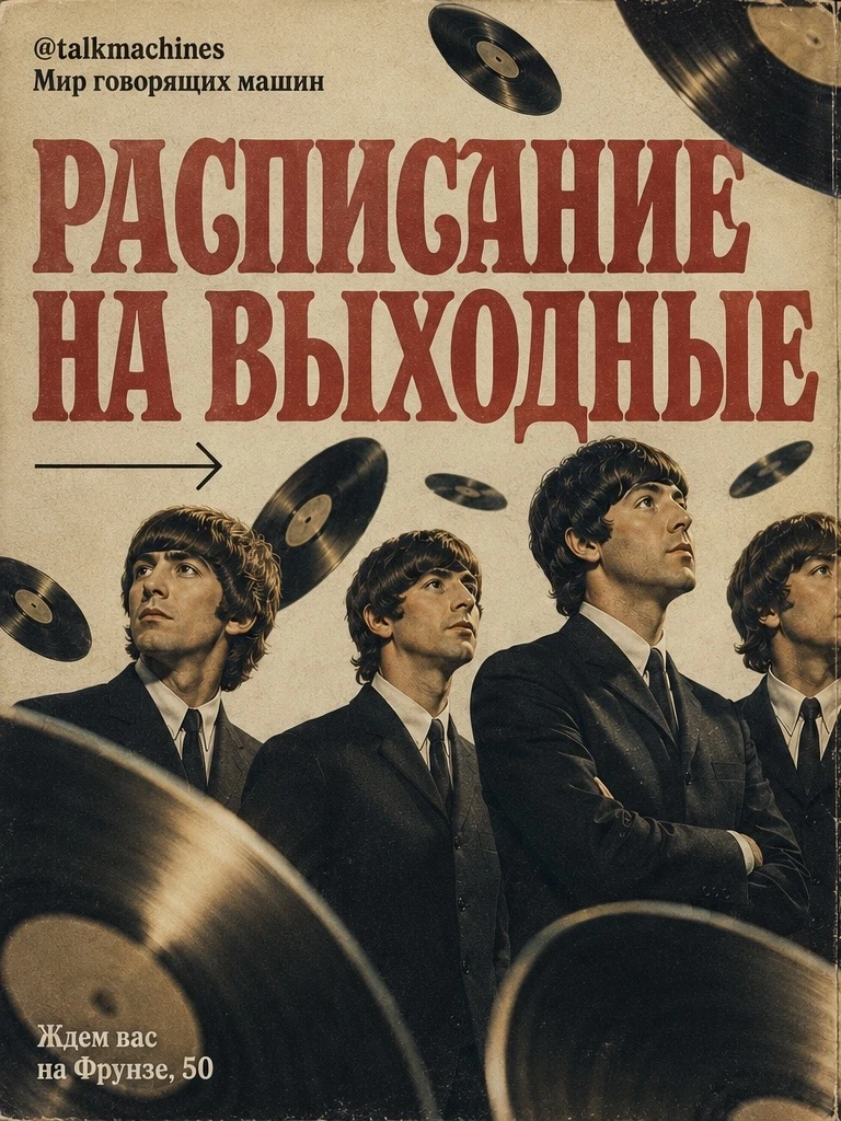 Расписание на теплые летние выходные🌻