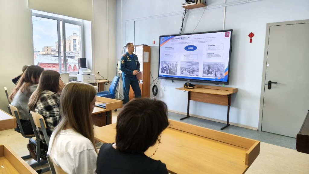 📅 Всероссийский открытый урок культуры безопасности в Школе № 1520 им. Капцовых  В нашей школе сегод
