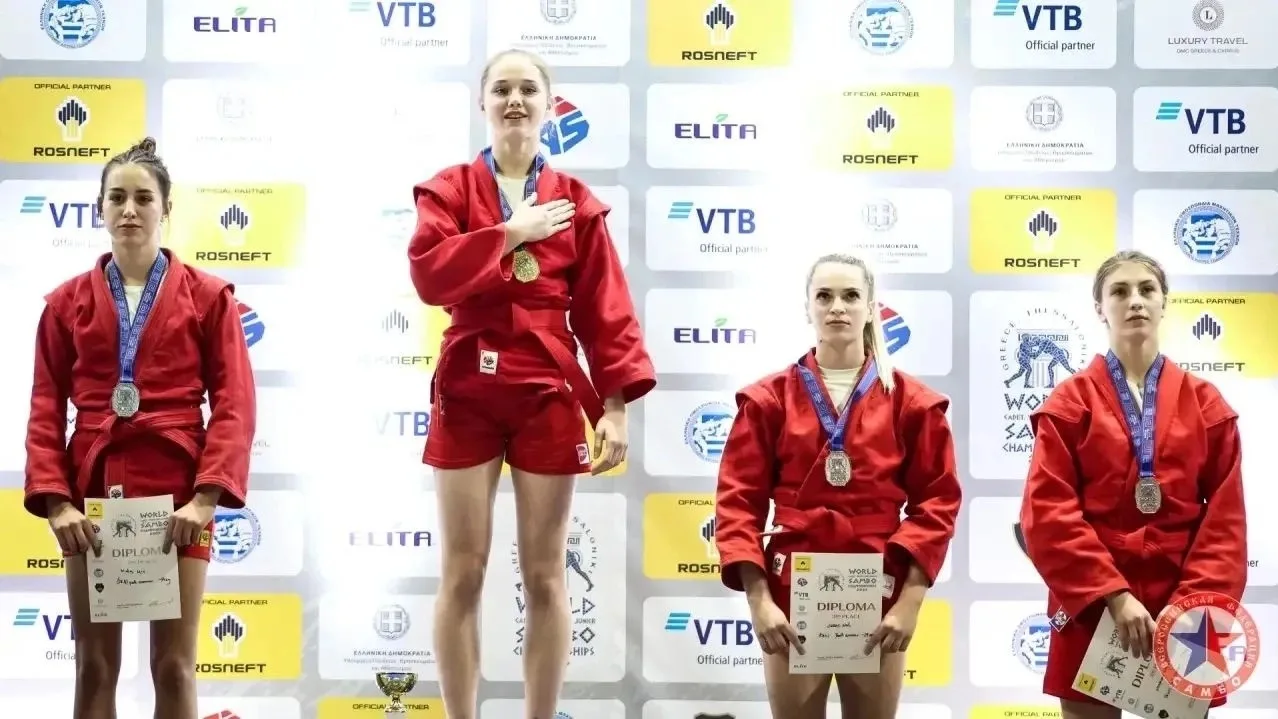 Тулячка взяла бронзу на первенстве мира по самбо в Греции 🥉