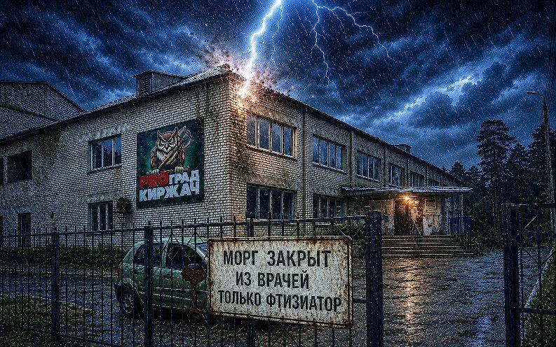Крик души! 😫 В Киржаче работает огромное количество заводов, строят многоквартирные дома 🏗️, а сам