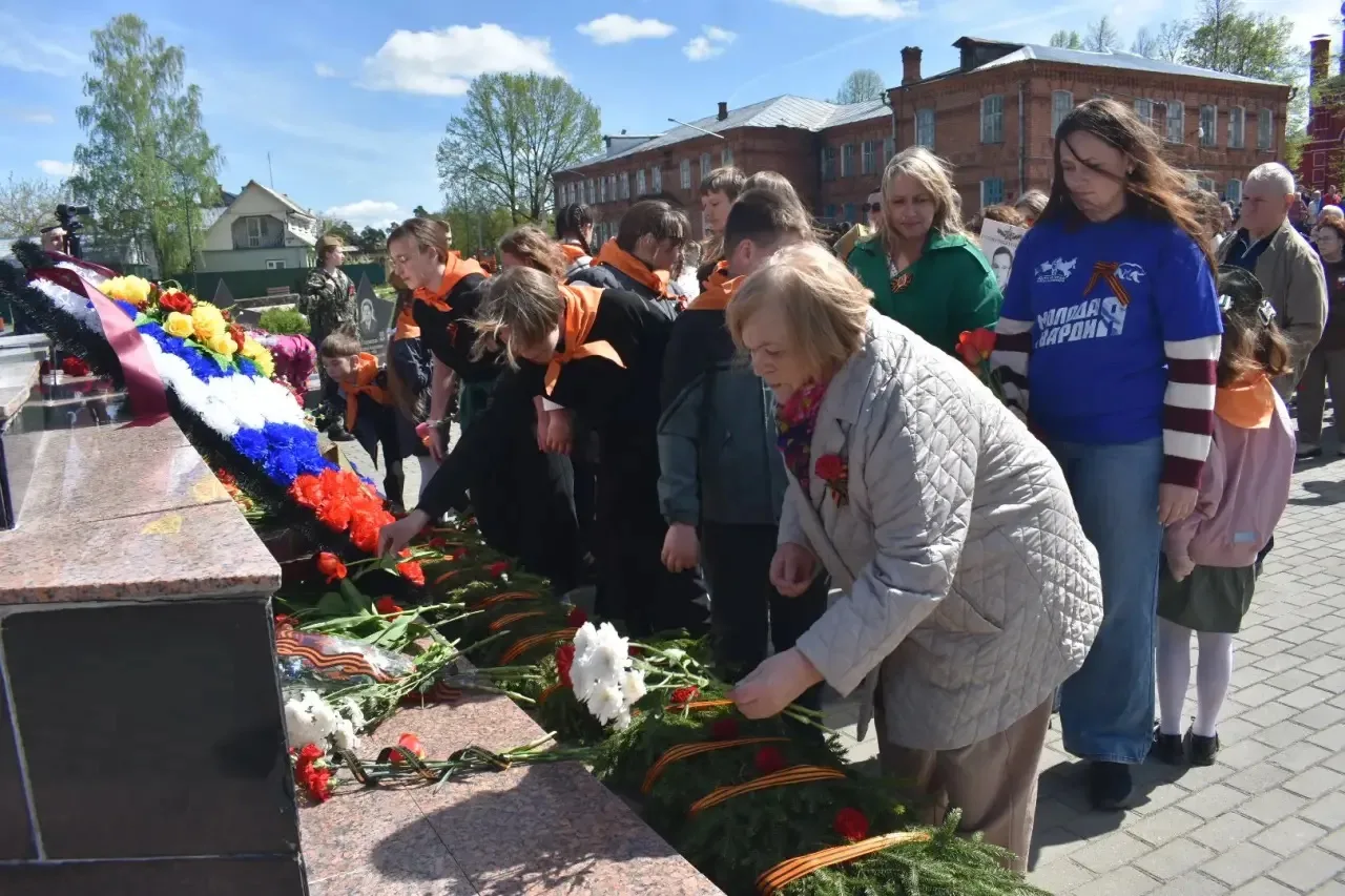 9 мая в Камешковском округе состоялось торжественное мероприятие, посвящённое 81-й годовщине Победы 