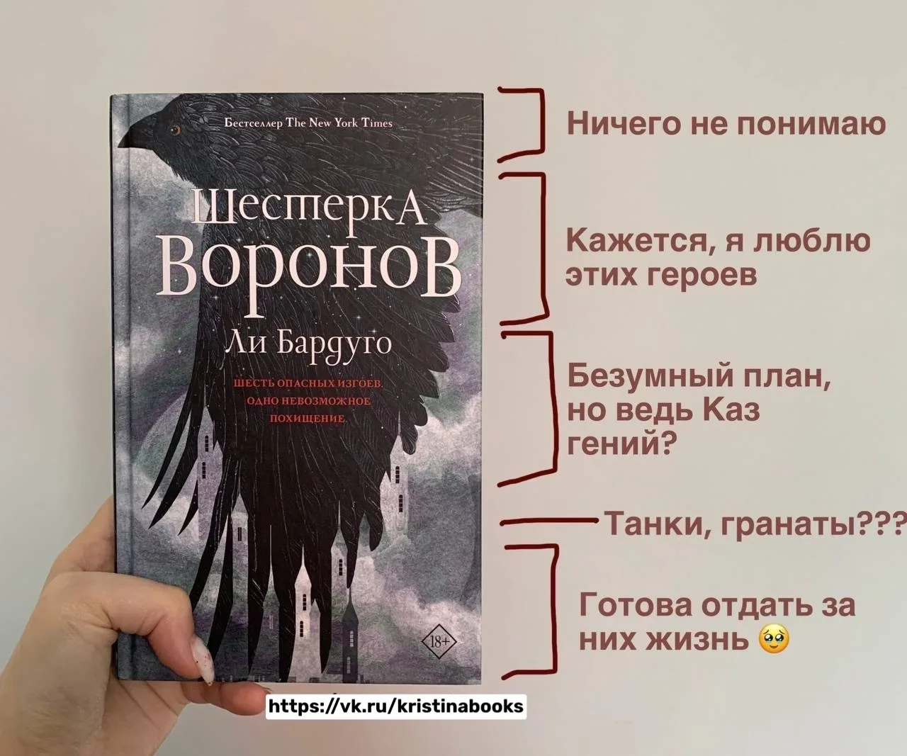 Дилогия «Шестерка Воронов» Ли Барбуго 
Моя оценка: 9/10 

Плюсы:
+ Очень круто прописана Вселенная. 