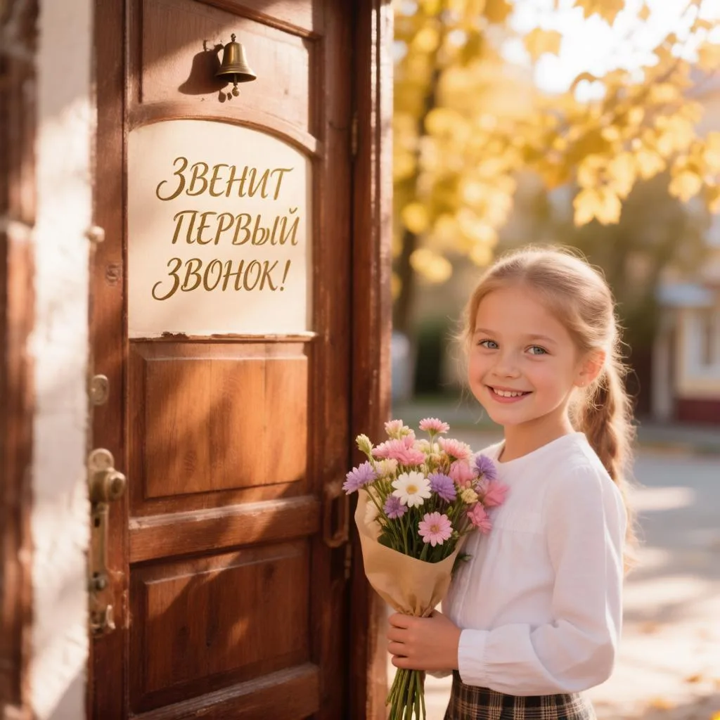 🎓 Звенит первый звонок! ☀️🍂                                                          ...