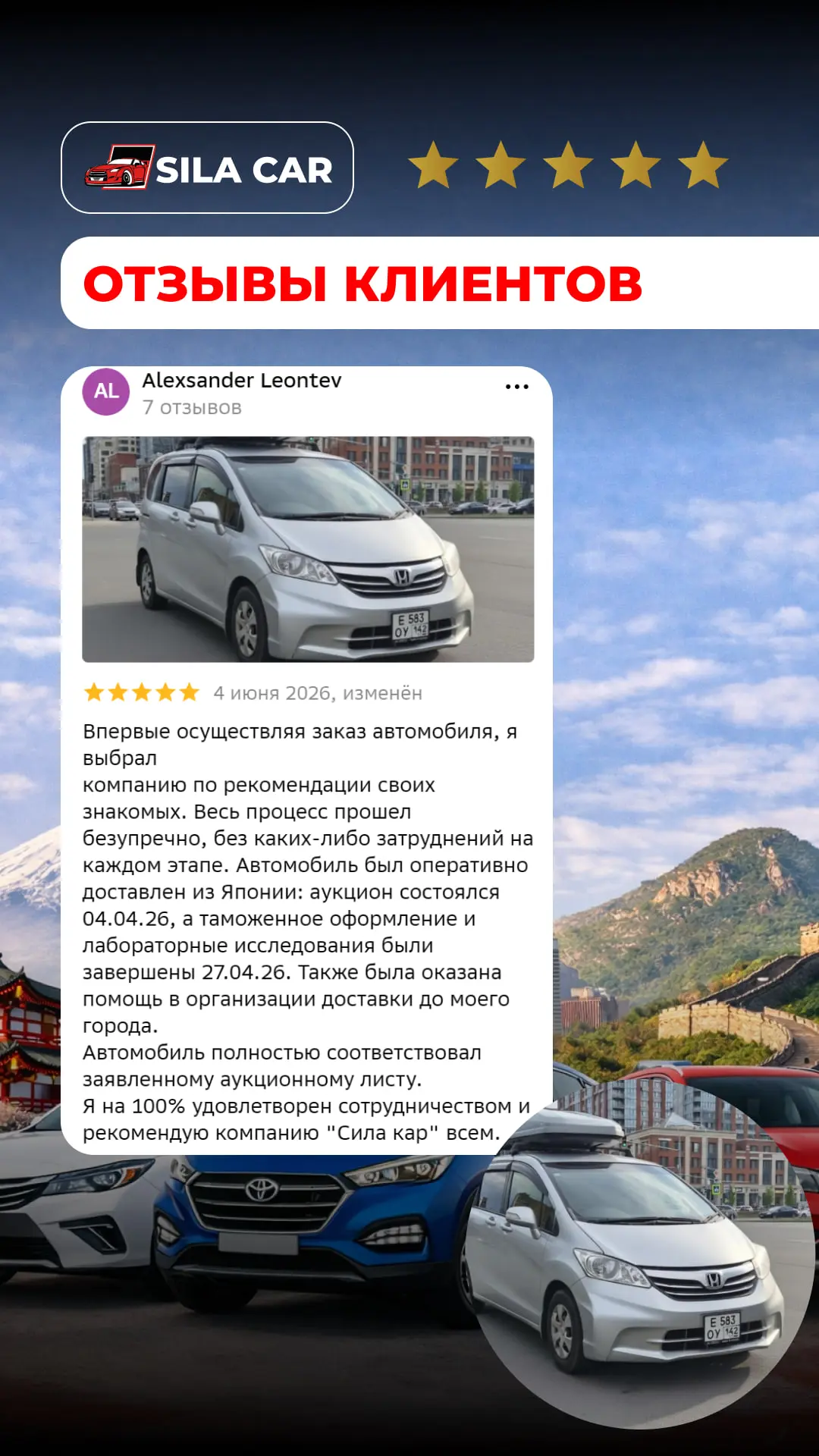 Честные отзывы наших клиентов 💪

Также напоминаем, что Вы можете получить 5.000₽ за видео-отзыв о р