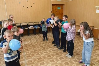 ☀👫Сегодня отряд «Черинянь» из летнего лагеря «Солнышко» принял участие в игровой программе «Шар - А