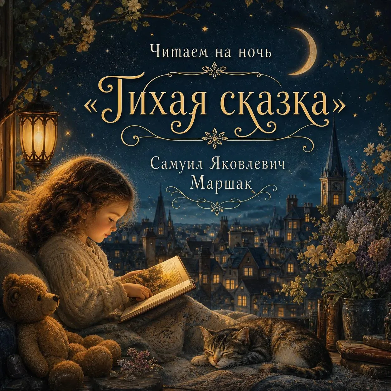 Вечернее чтение: «Тихая сказка» С.Я. Маршака 🌙📖